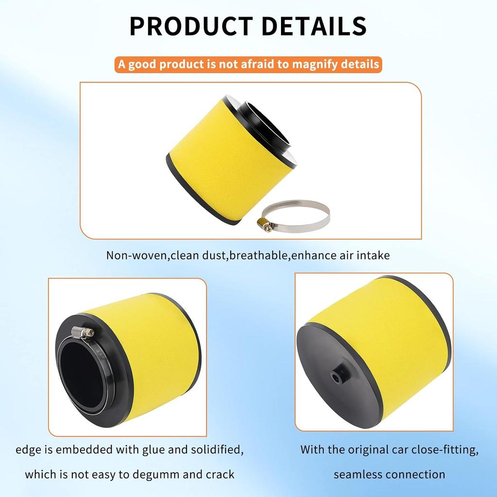 AHL Air Filter for Honda TRX400FW 4WD 4X4 FourTrax Foreman 400 1995 1996 1997 1998 1999 2000 2001 2003/TRX450S FOREMAN 4X4 450 1998 1999 2000 2001