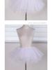 Petticoat Lolita: 28cm Puff Skirt, Boneless Support, 6-Layer Tulle, Halloween Cosplay Costume, Wearable as Outerwear.