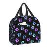 Just A Girl Who Loves Yorkies Thermal Insulated Lunch Bag Yorkshire Terrier Resuable Lunch Container Multifunction Food Box