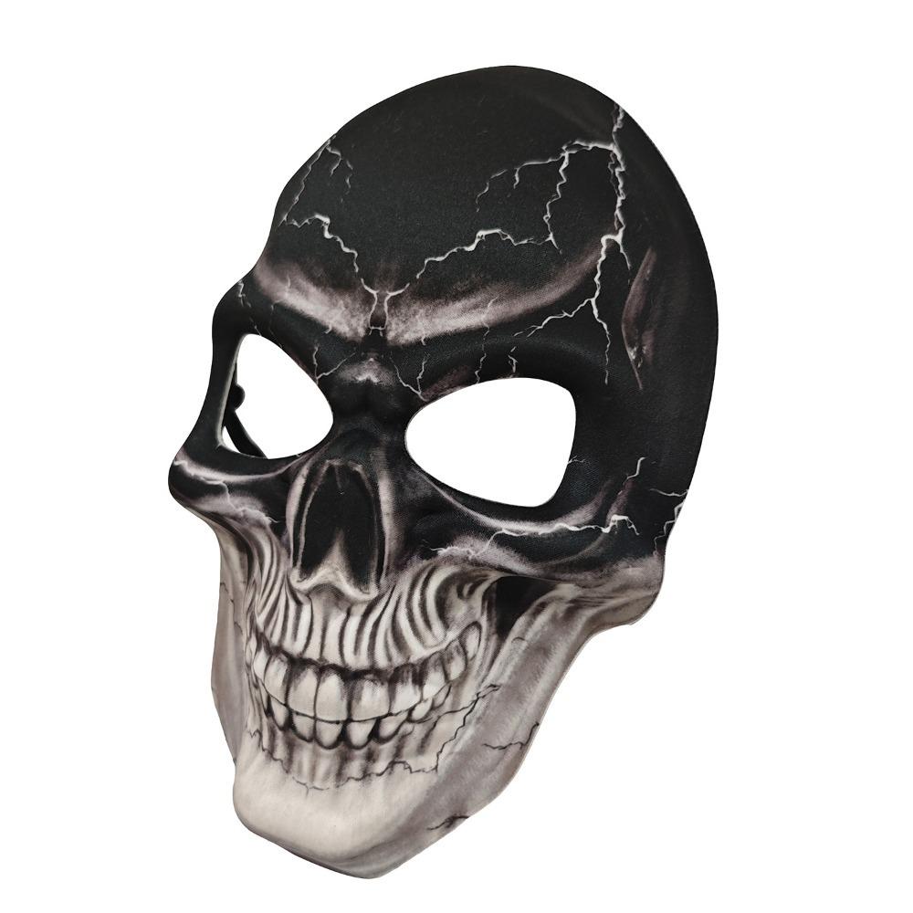 Soft Skull Face Cover EVA Ghost Skull Mask Creative Halloween Mask  Adults