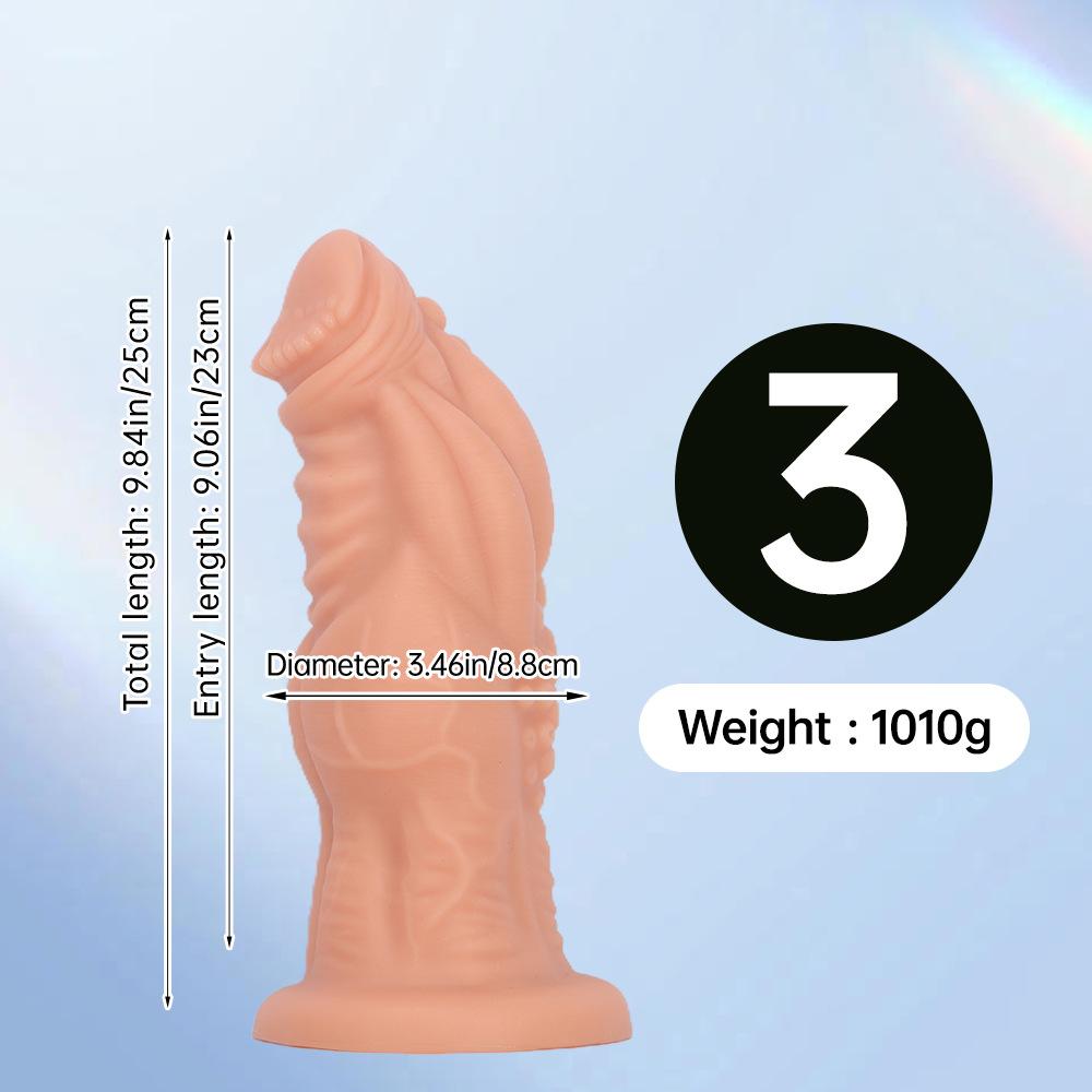 Black PVC Extra Long Anal Plug Dildo Sex Toy Masturbator for Men and Women Strap On Penis Realistic Dick