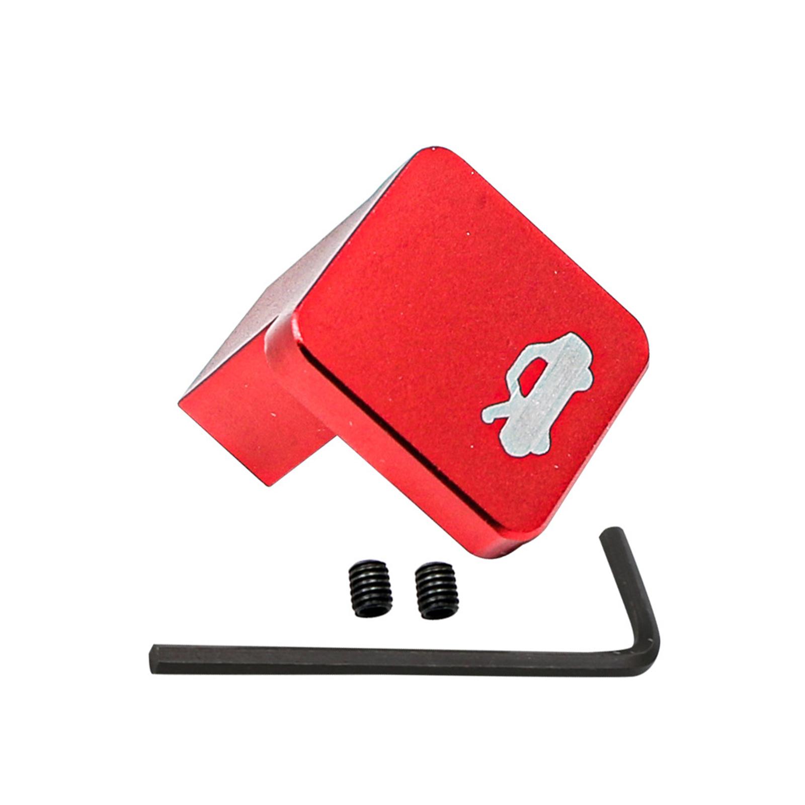 

Automotive Replacement Accessories Hood Latches Release Handle Aluminum Hood Latches Release Cable Repair for 1996-2011 1 червоний