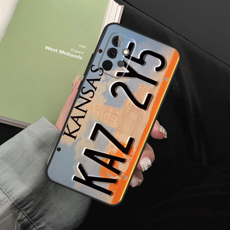 Supernatural License Plate For Samsung Galaxy A16 A06 A56 A36 A26 A05 A22 A32 A52 A54 A34 A14 A55 A15 A53 A33 A35 Case