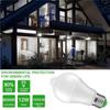3PCS IP42 LED Motion Sensor 10W E27 Bulb Auto Smart Infrared Body Lamp Dusk Light at Sunrise Light Bulb Day and Night Light With Motion Sensor Light