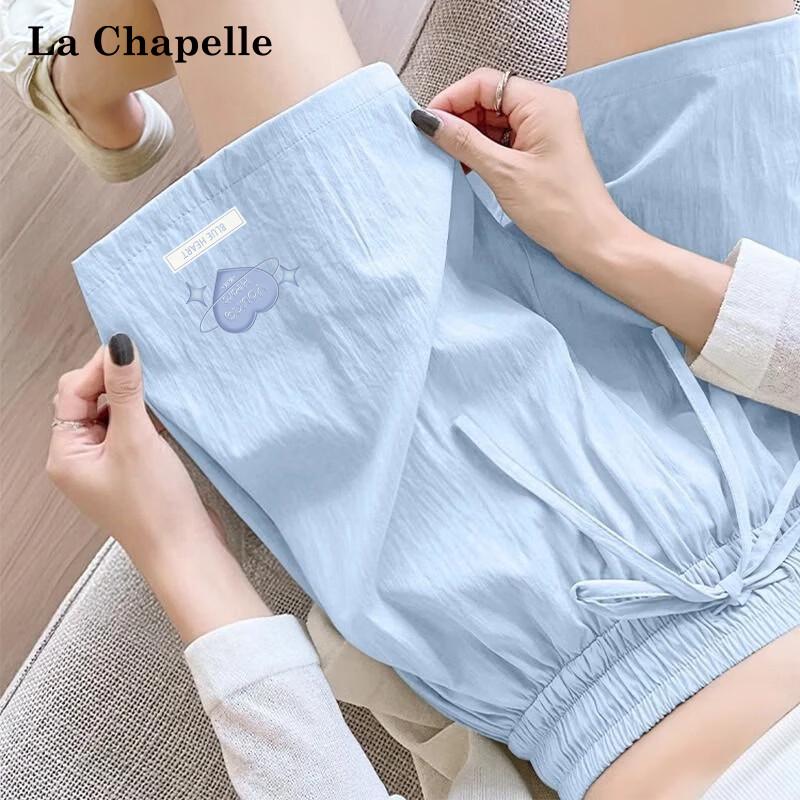 La Chapelle Women s High-Waisted Casual Shorts with Print 2XL