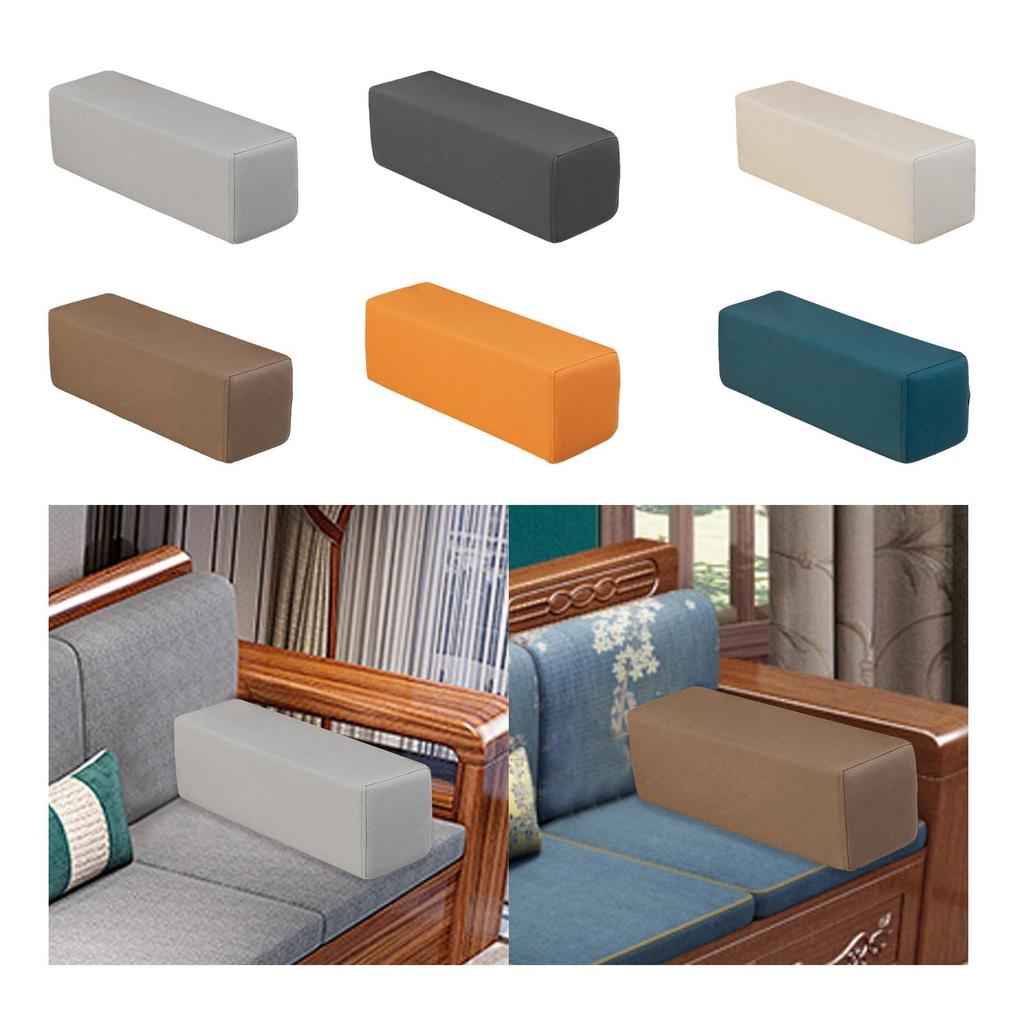 Sofa Side Arm Rest Pillow Booster Multipurpose Rectangular Decorative Couch Armrest for Home Living Room Bedroom Office Sitting