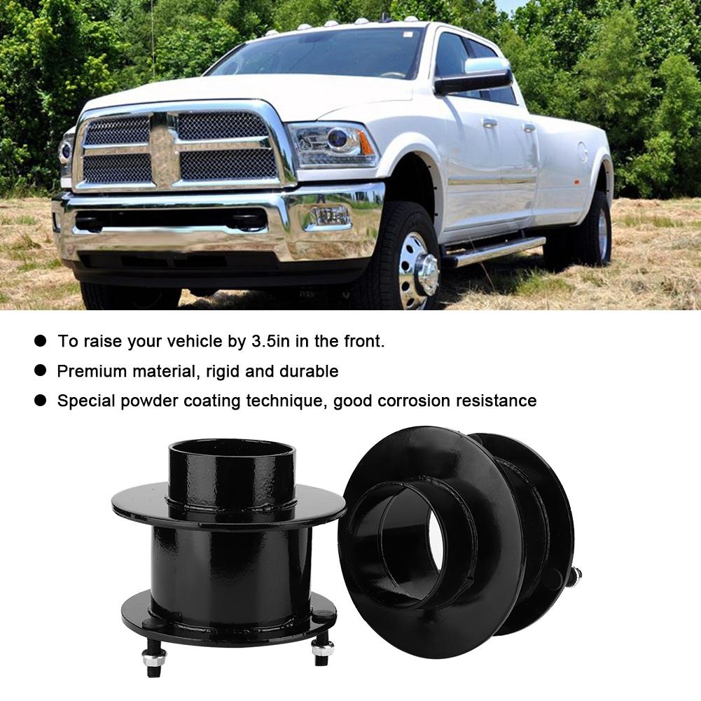3,5-Zoll-Nivellierungs-Höherlegungssatz für die Vorderachse von Dodge Ram 1500, 2500 und 3500 (4WD)