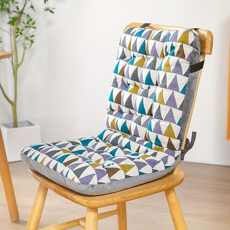 Luxurious Extra-Thick Chair Cushion - Cozy Support for Extended Sitting - Ideal for Home Office, Study and Relaxation - Stylish Universal Fit