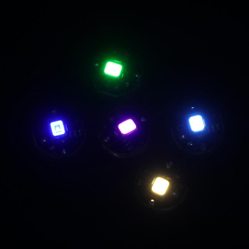 Colorful Magnetic Control Lamp Wireless Led Light Magnet Induction Lamp Button Battery Diy Toys Robot Landscape Model