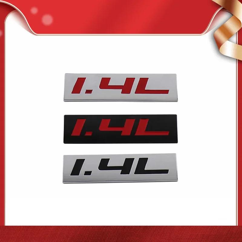 Premium 1.4L 1.4 L for Universal car Engine Hood Fender trunk Tail Rear Bonnet Nameplate Decal Emblem Badge Sticker