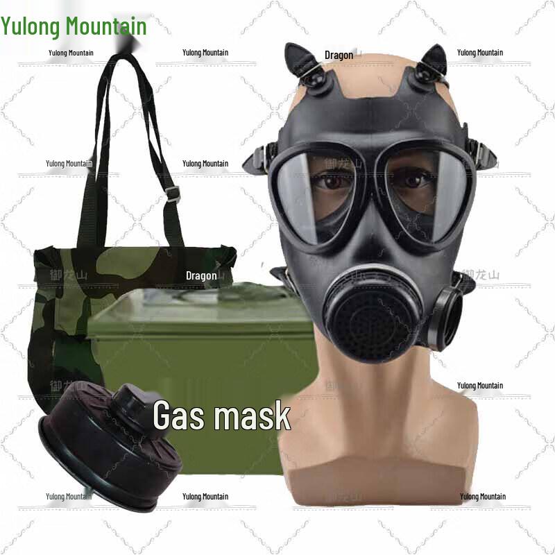 Yulongshan MF25 Gas Mask Full Face Respirator 5-Piece Set
