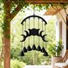 Moon Star Halloween Wind Chimes Spider Garden Patio Decoration Decorative Wind Chime  Garden