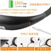 GOOMAND LED Neck Light, Rechargeable Hands-Free Reading Lamp for Fishing, Running and Emergency Use, 1800mAh Large Capacity, USB Type-C Charging
