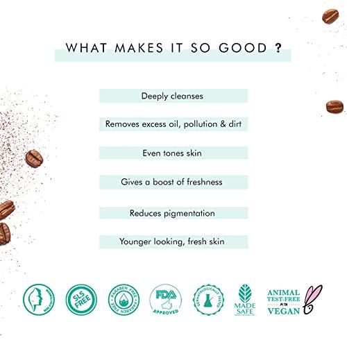 mCaffeine Tan Removal Face Wash Combo For Oily & Normal Skin Deep Clean Oil Control Daily Facial Cleanser For Men & Women Pack Of 2