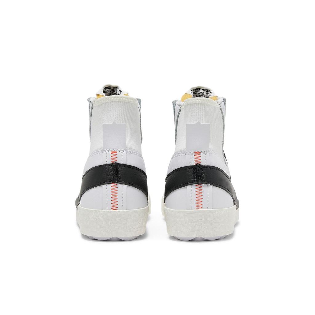 Nike Blazer Mid '77 Jumbo 'White Black' (Unisex) White / Black / White / Sail Skateboard Shoes DD3111 100