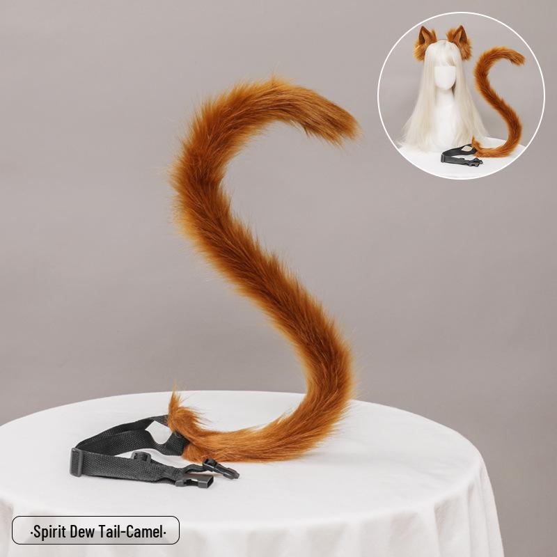 Handcrafted Plush Cat Ear Headband for Cosplay & DIY
