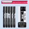 Waterproof Oil-Based Markers: Large, Thick Tip Fineliners In Black, Red, Blue for Express Logistics Printing