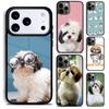 Cartoon Shih Tzu Hund Aufdruck Handyhülle Für iPhone 17 16 15 14 13 12 11 Pro Max Plus 17Air Weiche Silikonhülle
