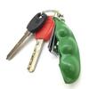 Stress-Relieving Edamame Toy Squeeze Pea Keychain Cute Stress-Relieving Toy Keychain