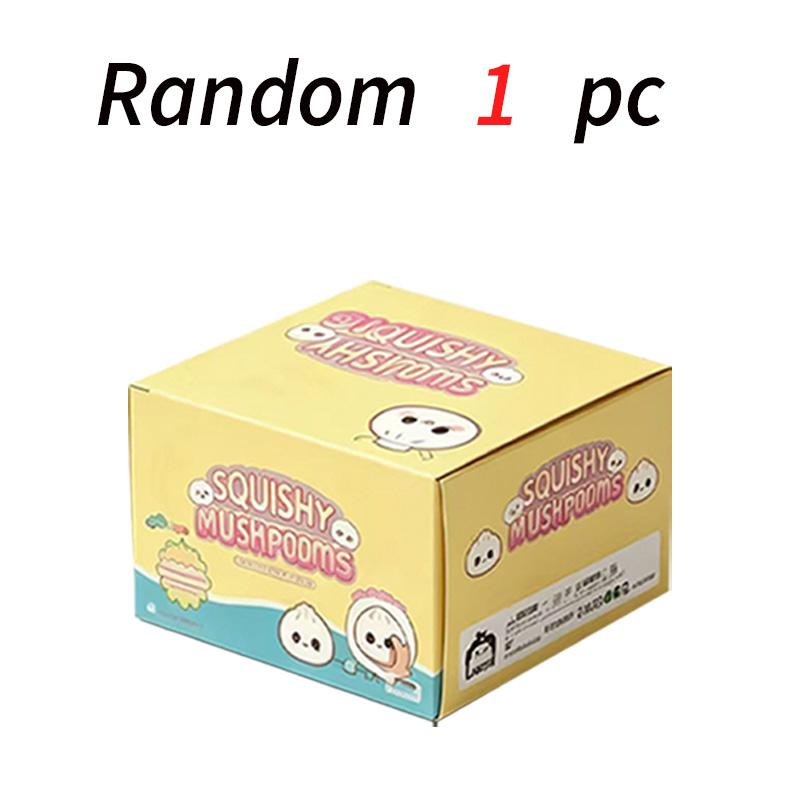 Simulation Dumpling Squishies Blind Box Plush ToyAnimated Characters Mysterious Surprise Box Keychain Children' Gift