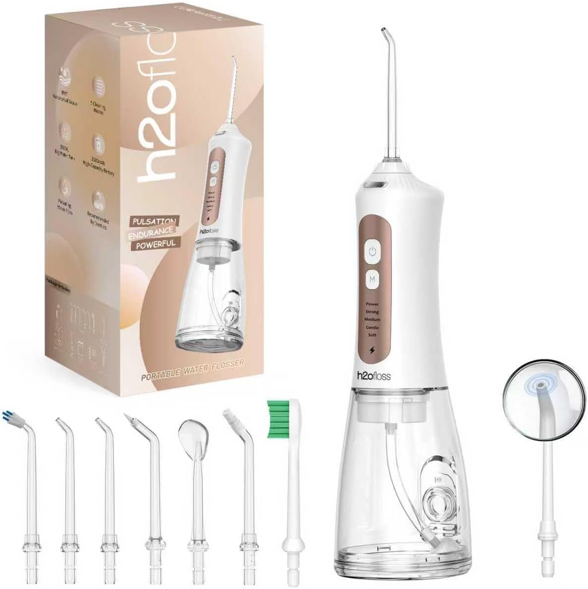 

Potable Water Beginner Tip – 5 Oral Care Modes, Rechargeable Dental I United States
