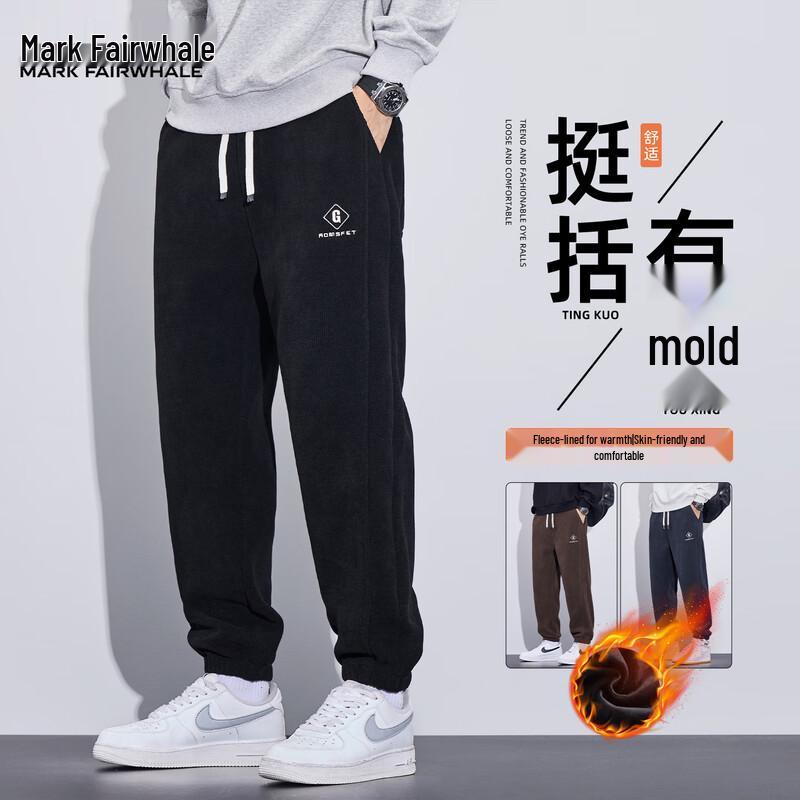 

Мужские спортивные штаны джоггеры на флисовой подкладке Mark Fairwhale L (175)