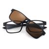 Magnetic Clip-on Polarized Cycling Sunglasses for Men & Women: Two-in-One Five-Piece Lens Set