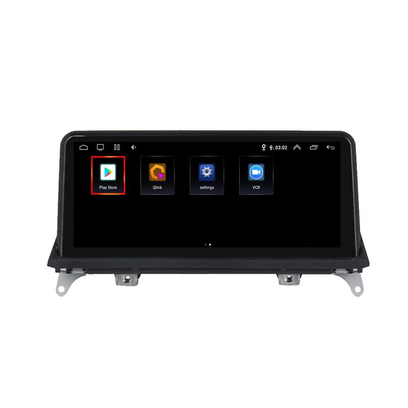 10.25-Inch Android 8-Core Wireless CarPlay Navigation for BMW X5/X6 E71