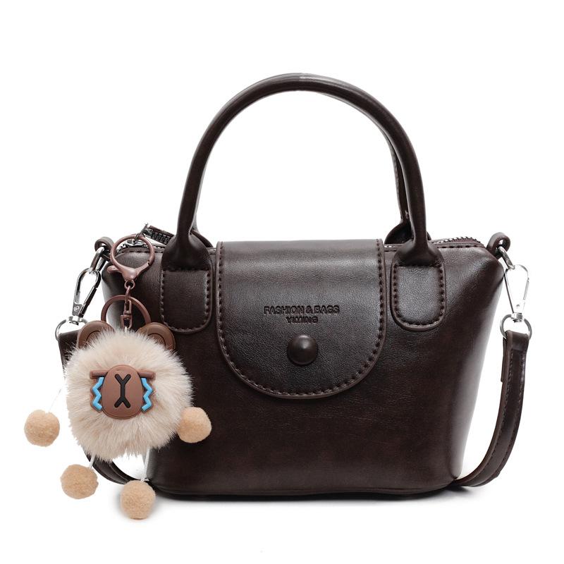 Handbag bag women's new trendy fashion casual versatile shoulder bag commuter messenger bag