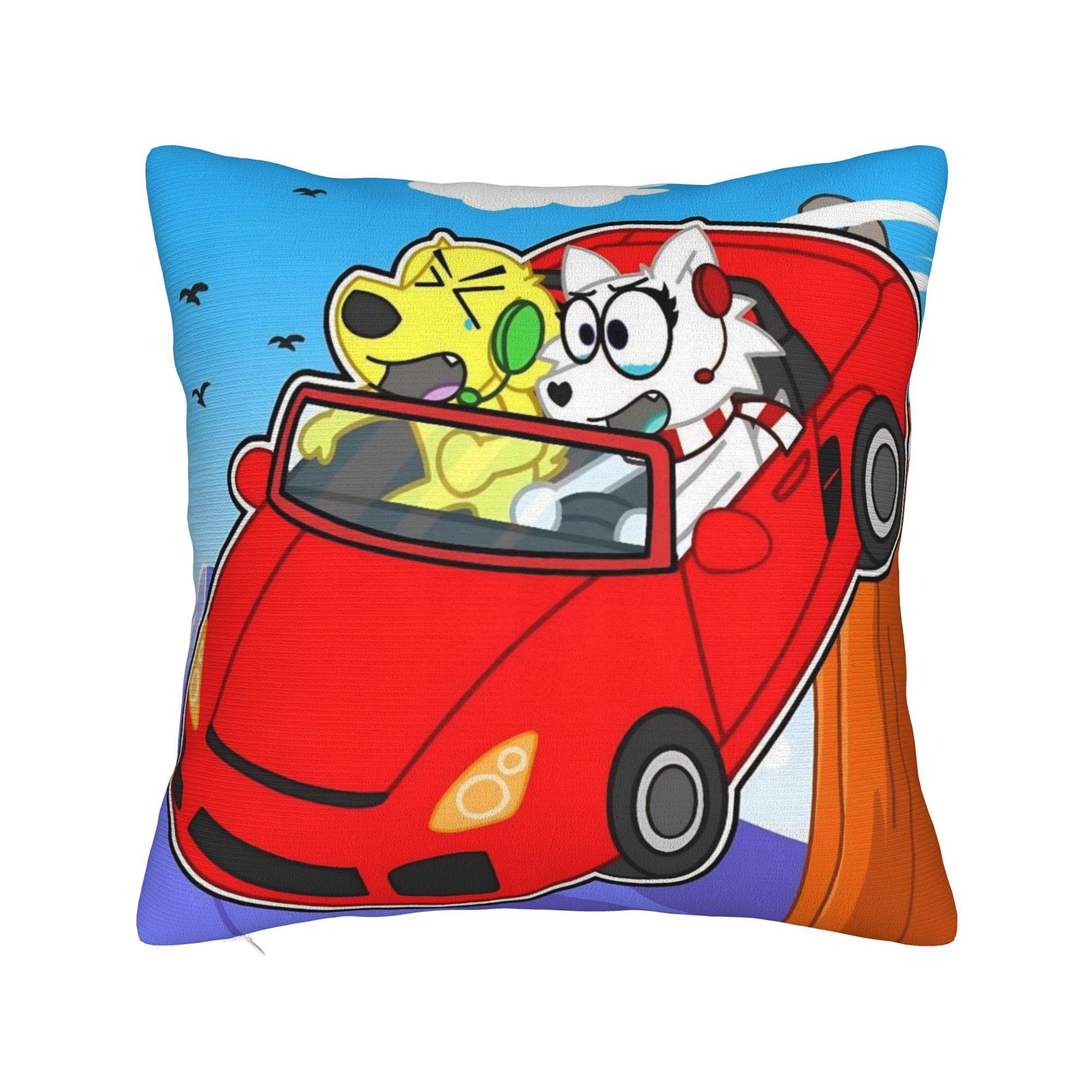 Tylers And Snowi Gaming Pillowcases Product Soft Cushion Cover Decor  Throw Pillow Case Cover Home Multi-Size 12x12Inch