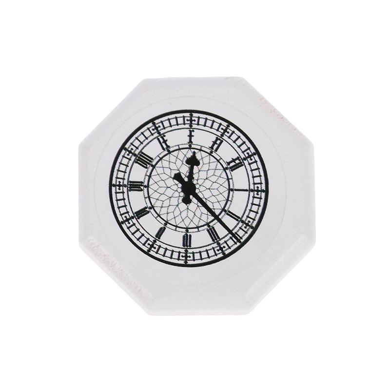 1:12 Dollhouse Miniature Wall Clock Home Decor Accessories Toy Furniture Toy