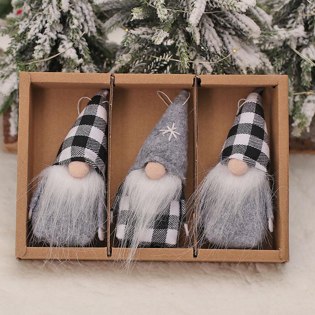 Gnomes Christmas Faceless Doll Christmas Decorations For Home Xmas Tree Pendants Ornaments Noel Deco Navidad Natal New Year 2025