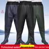 Waterdichte Waist-High Waderbroeken - Verdikte Vis- en Regenuitrusting