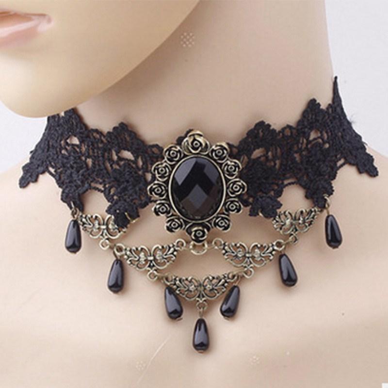 Lace Seller Lace Necklace All-Match Necklace Brand Best Ornament Big in Europe America