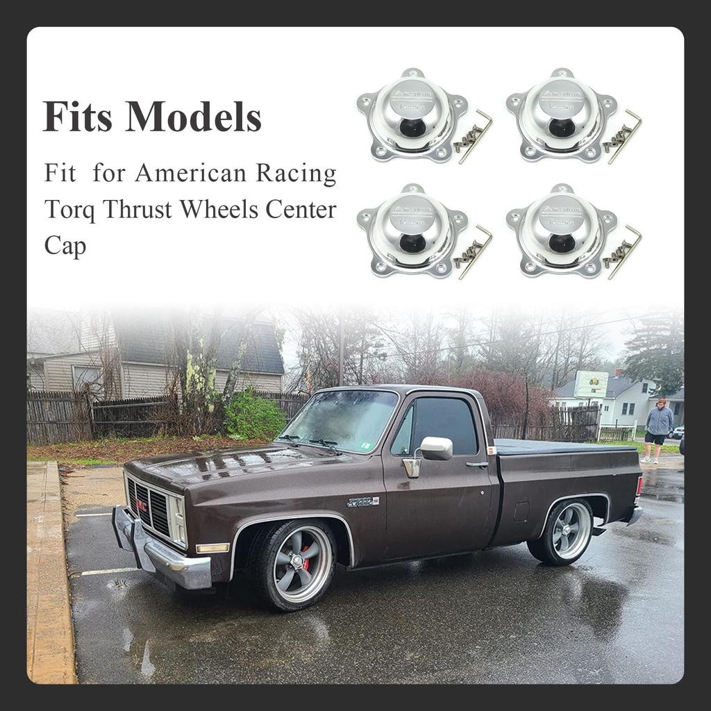 Ctuoptuo 970076 Center Cap Screw Allen Head & Allen Wrench for American Racing Torx Thrust (20)