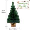 Tabletop Christmas Tree Christmas Ornament Simulation Artificial Xmas Tree for Bars Table Party Festival Decoration