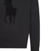 Polo Ralph Lauren Einfarbiges Logo Besticktes Rundhals-Sweatshirt Herren Sweatshirt Schwarz 710766862-001