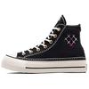 Chuck Taylor All Star Lift Crafted Stitching Platform 'Black White' Women's A08731C