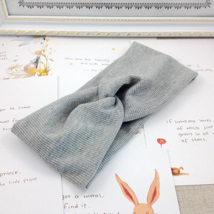 Headband, Threaded Cotton Cross Headband, Yoga Headband, Sports Stretch Headband Ladies