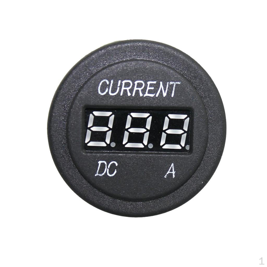 

Автомобіль 12V/24V DC 1 світлодіодний дисплей Цифровий амперметр Амперметр
