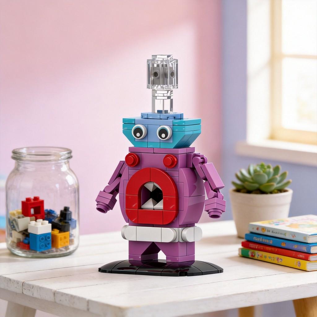 Dark Pals Building Blocks Set With Brain Teaser For Kids Educational Play