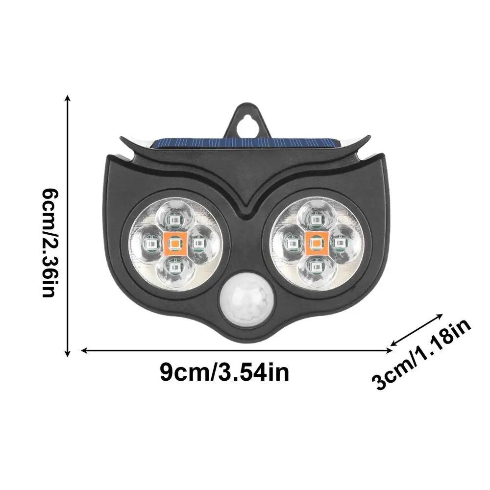 

1 шт. ультразвуковой солнечный отпугиватель животных с инфракрасным датчиком движения, подходит для мышей, птиц, кошек, собак, змей, оборудование для сада и фермы на открытом воздухе 1PCS