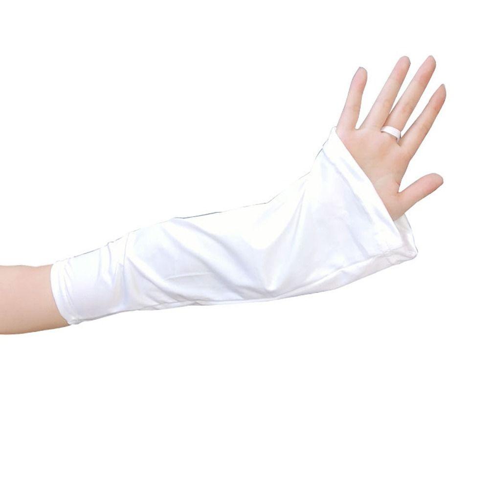 Size Women Arm Sleeves Driving Sunscreen Sleeves Summer Sunscreen Sleeves Ice Silk Arm Sleeves