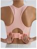 Dámská vysoce pevná nárazuvzdorná sportovní podprsenka s boční podporou a pevnými ramínky - Ideální pro běh a fitness