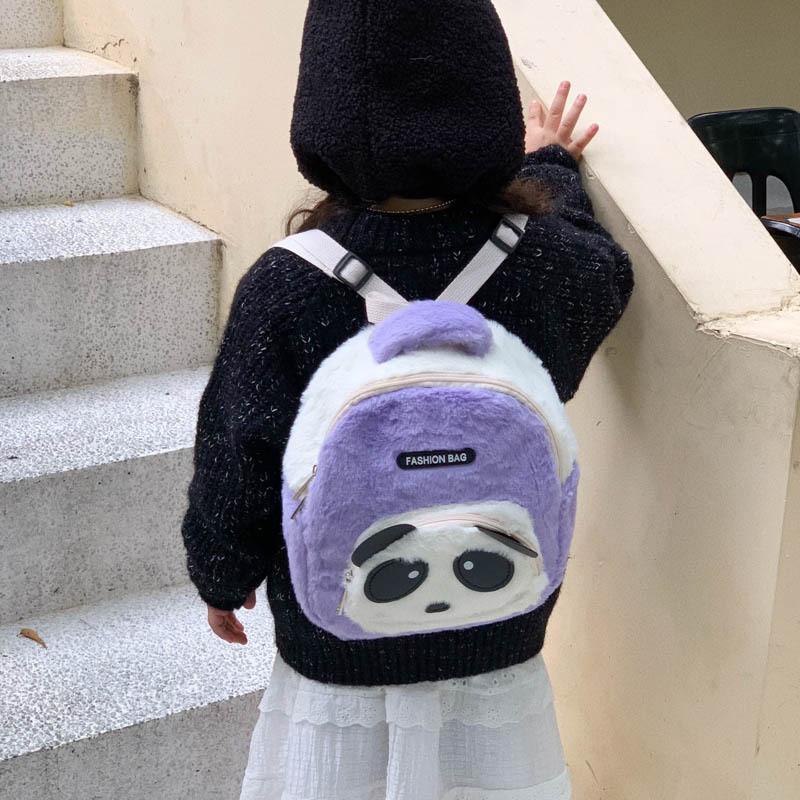 Adorable Panda Childrens Backpack Lightweight Stylish Kindergarten School Bag For Boys And Girls