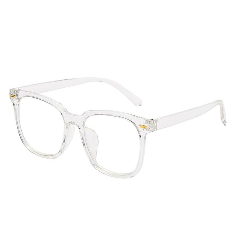 Modische quadratische Brille mit großem Rahmen für Kurzsichtigkeit Damen Kunststoffgläser Student Vintage Myopie Brille Fertig 0 -1,0 -1,5 Bis -6,0