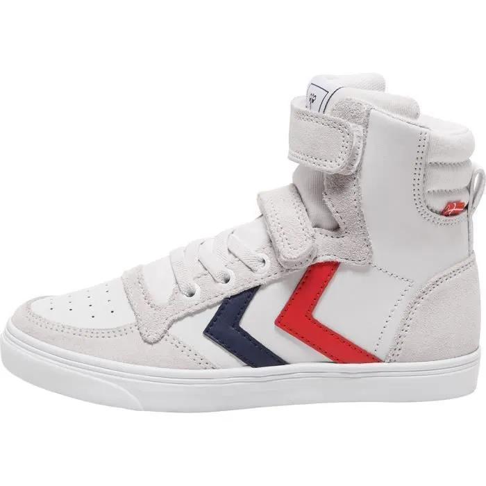 hummel, Unisex, Sneakers, Slimmer Stadil Leather High Jr, Weiss, (26) - Bild 4