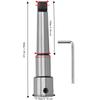 3/4 Inch Annular Cutter Arbor 19.05mm Drill Chuck Arbor Morse Taper Adapter  For Magnetic Drill