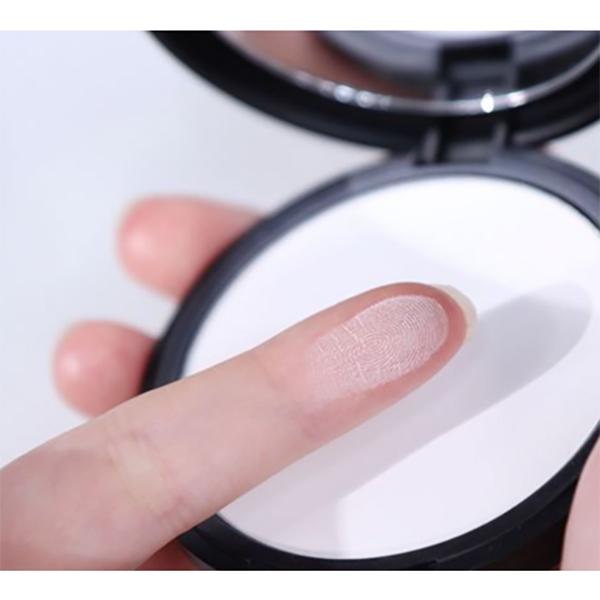 Too Cool For School Artclass By Rodin Finish Setting Pact (4g) + Portable Contour Brush – Lightweight Matte Fixing Powder Set, Korean