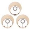 3pcs Cloth Fabric Lampshade Innovative E14 Intervention Type Modern Fabric Lampshade Dust Cover for